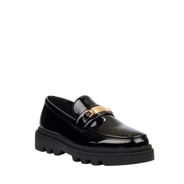 Mazerata Vinchey 90 faux patent men's shoes