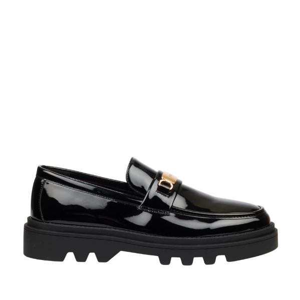 Mazerata Vinchey 90 faux patent men's shoes