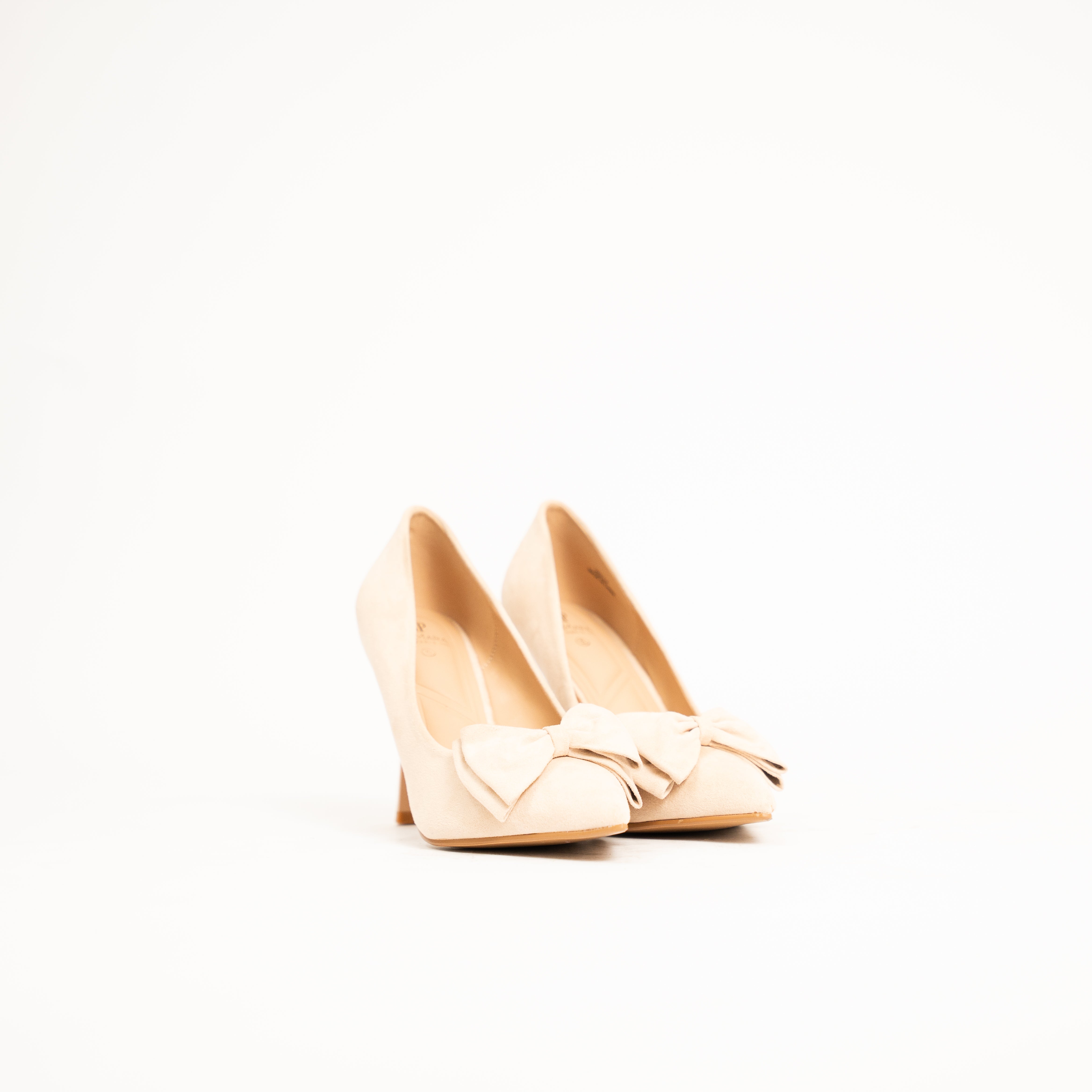 Holly women elegant bow pointed stiletto court heel