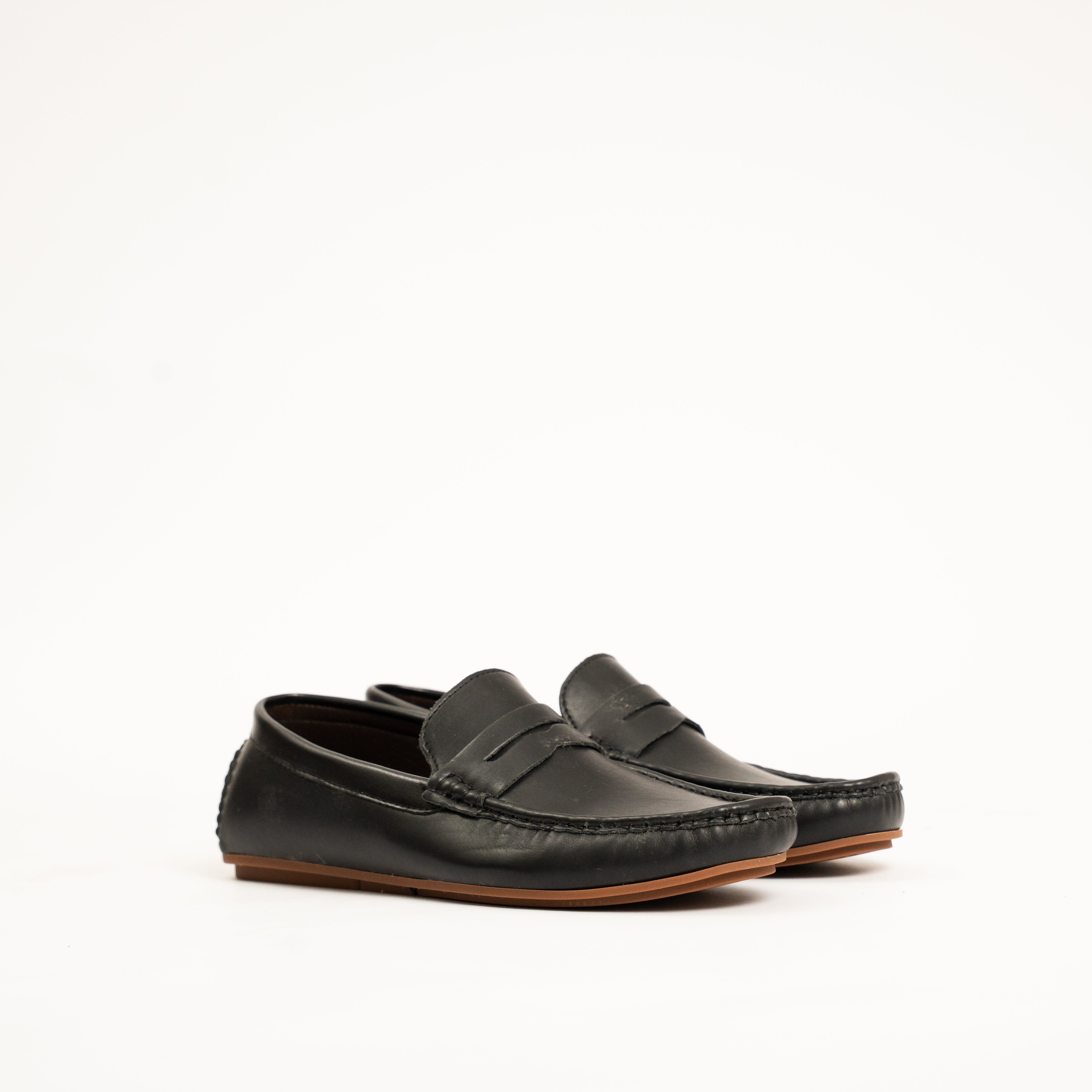 Clark men comfortable leather loafers