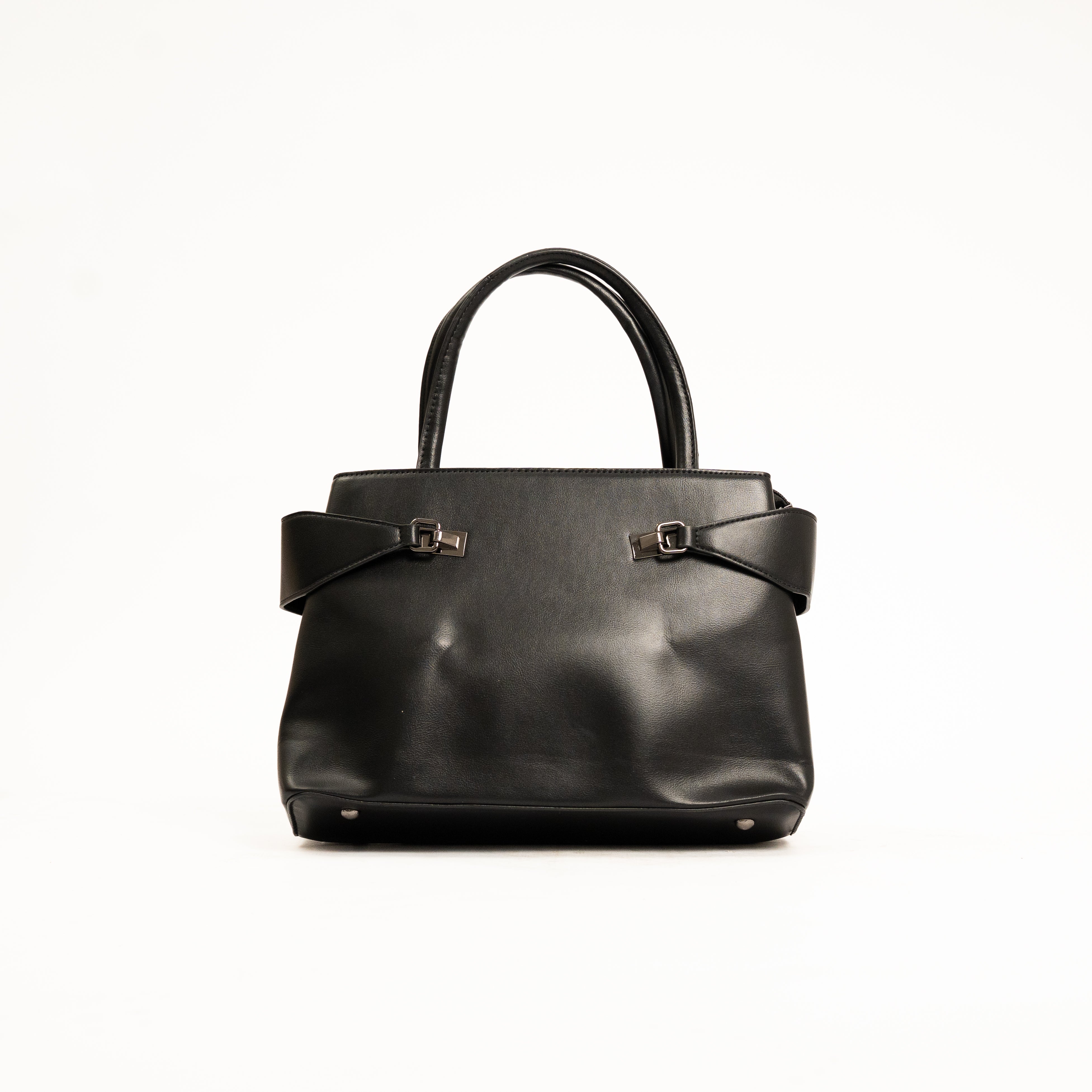 Levia elegant top-handle satchel with adjustable crossbody strap