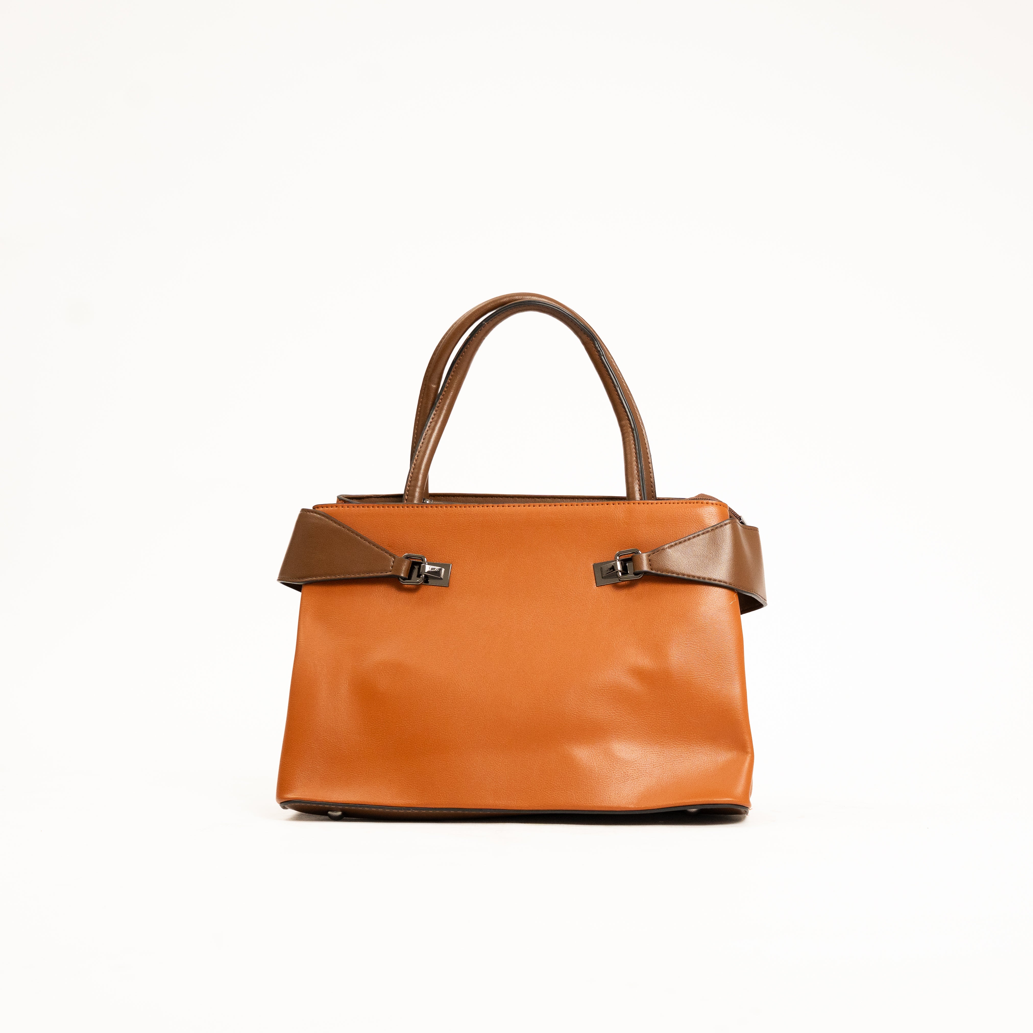 Levia elegant top-handle satchel with adjustable crossbody strap