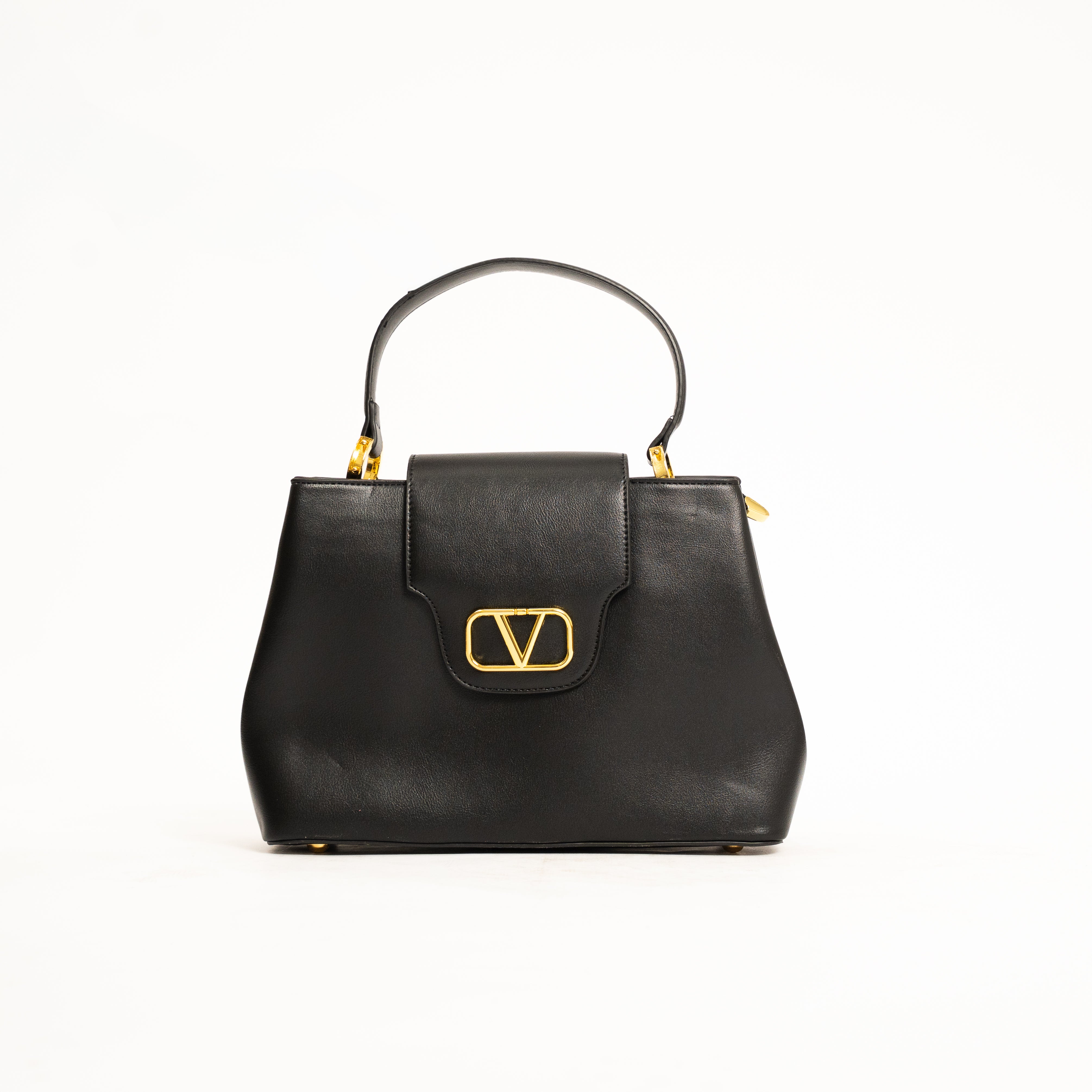 Lumina elegant top-handle crossbody bag with gold clasp