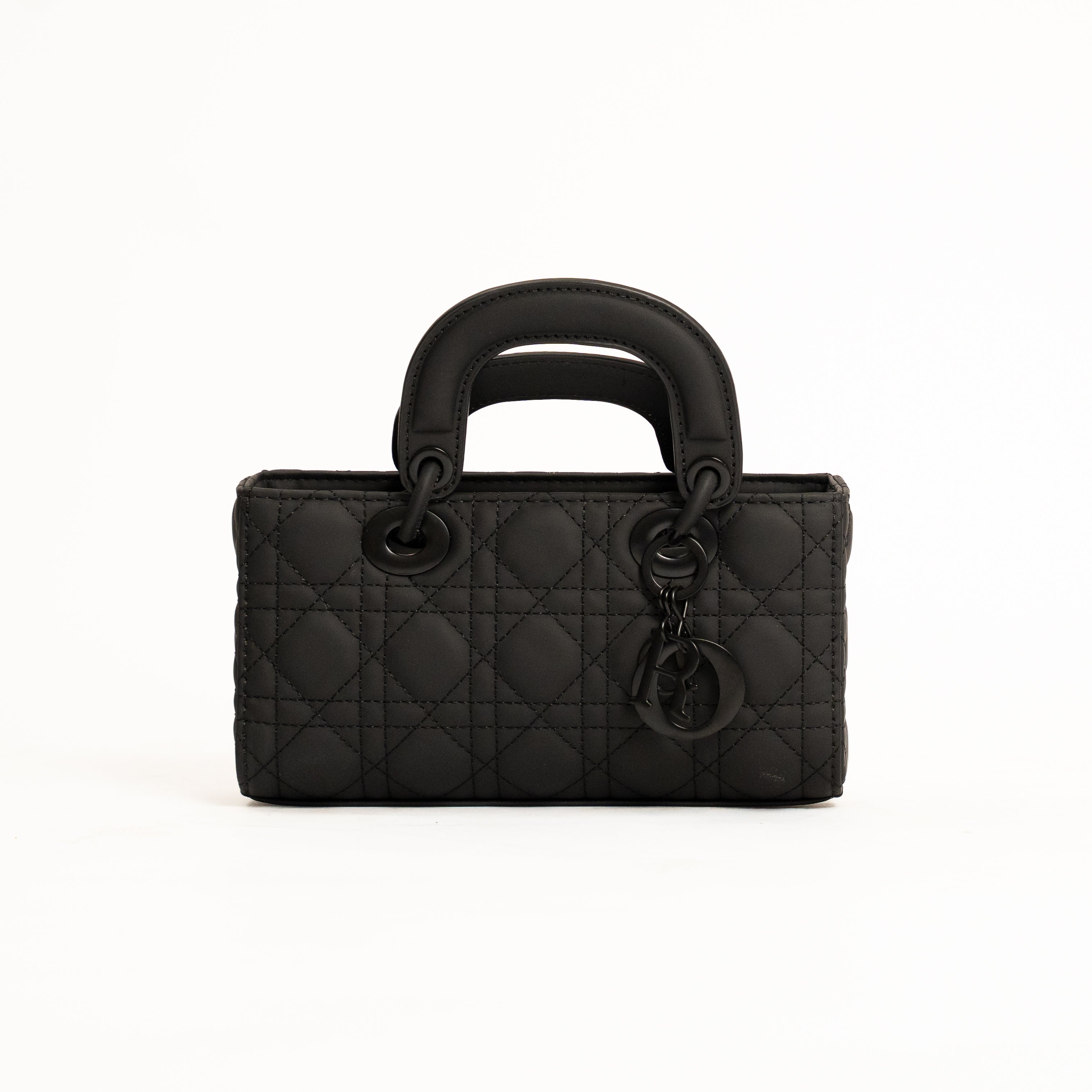 Revia elegant quilted mini top-handle crossbody bag