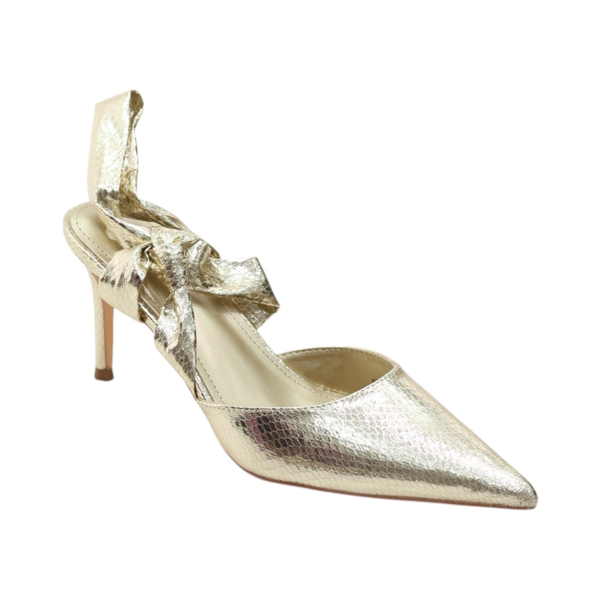 Kenna stiletto 8.2cm heel with metallic finish