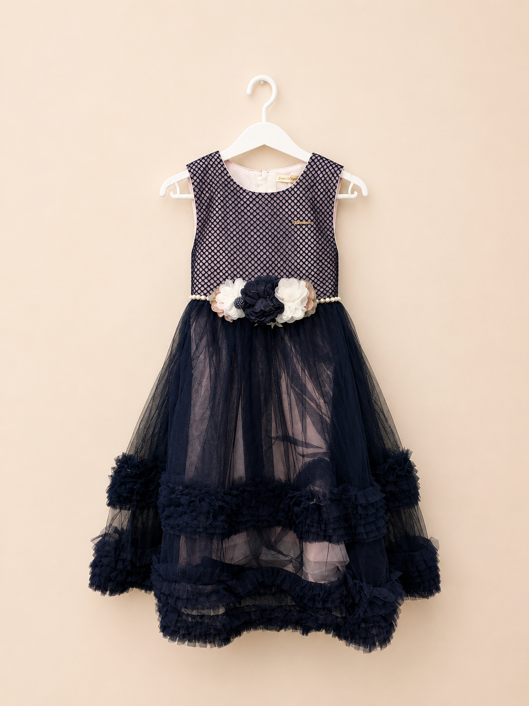 Bloom girks Midnight Tulle Dress navy