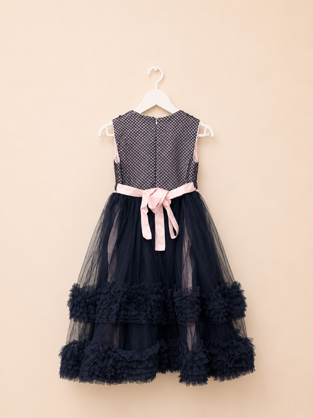 Bloom girks Midnight Tulle Dress navy