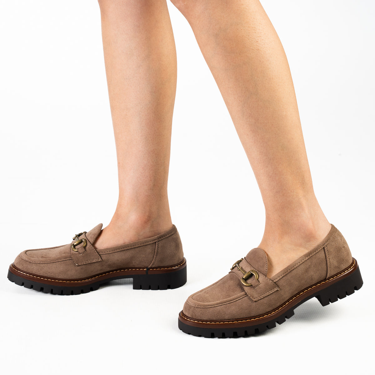 Dolce women’s classic leather loafers with tassels