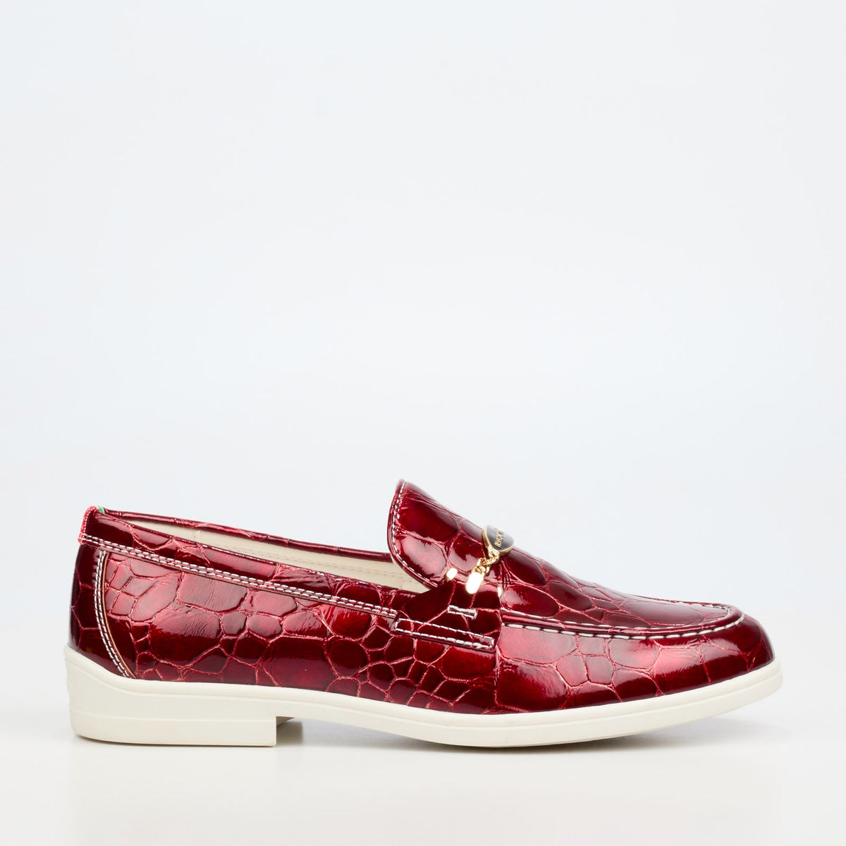 Mazerata Biter01 faux croc / faux patent men's shoe