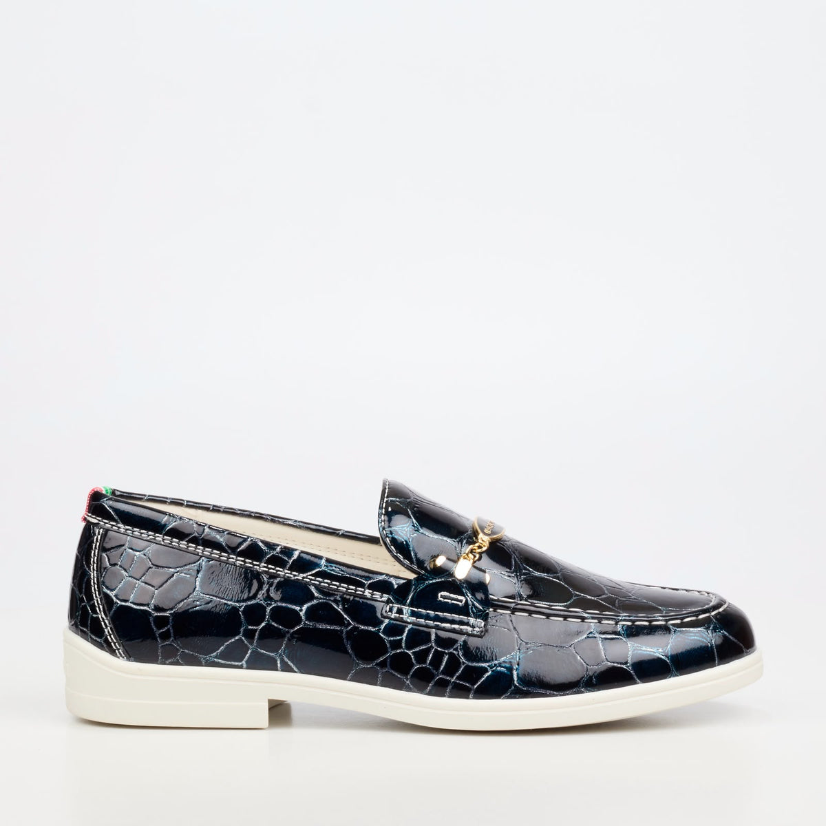 Mazerata Biter01 faux croc / faux patent men's shoe