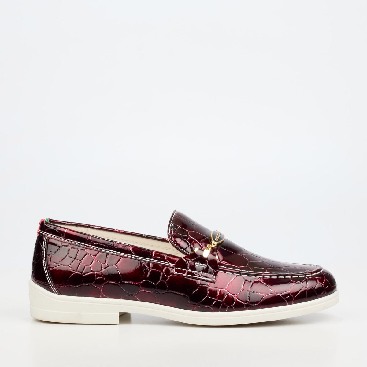 Mazerata Biter01 faux croc / faux patent men's shoe