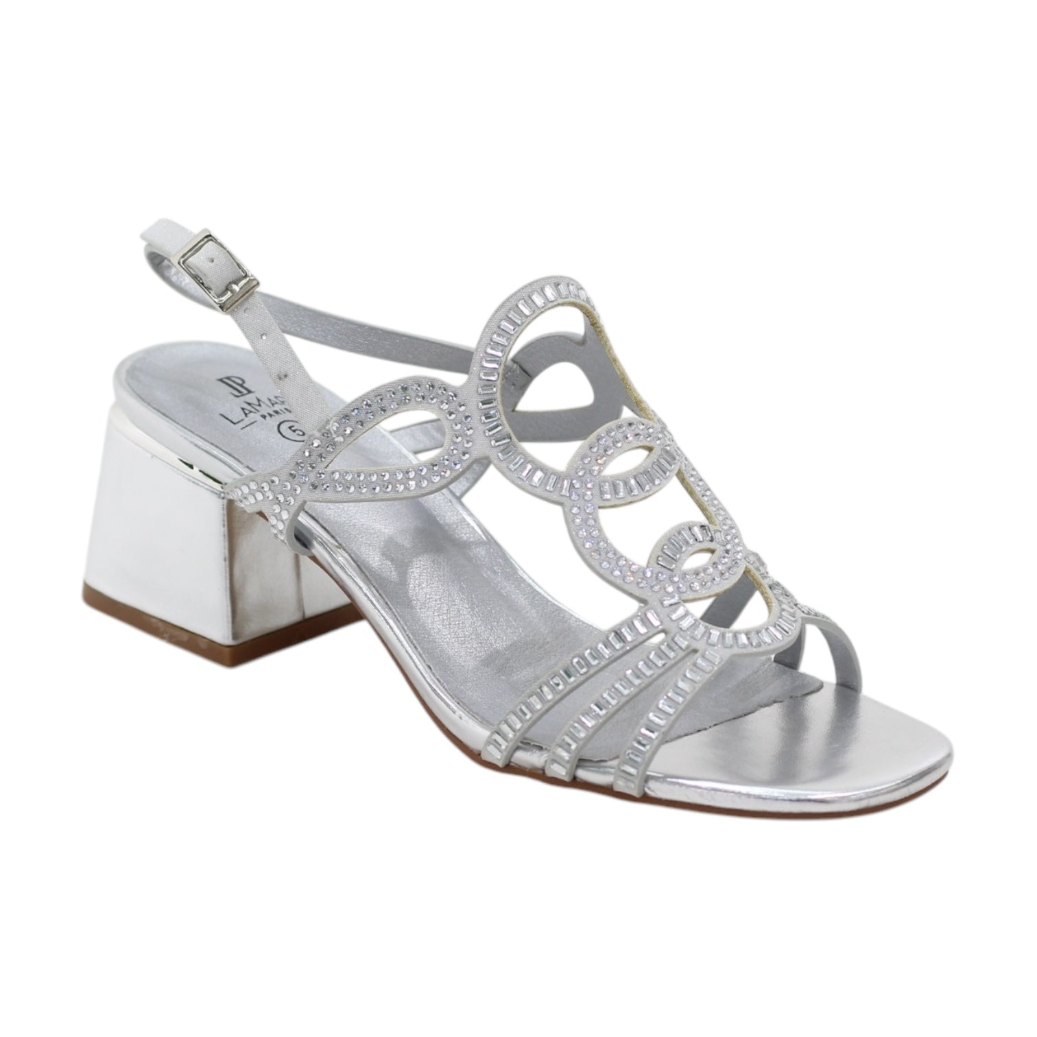 Lune diamante gladiator 5.5cm heel sandal