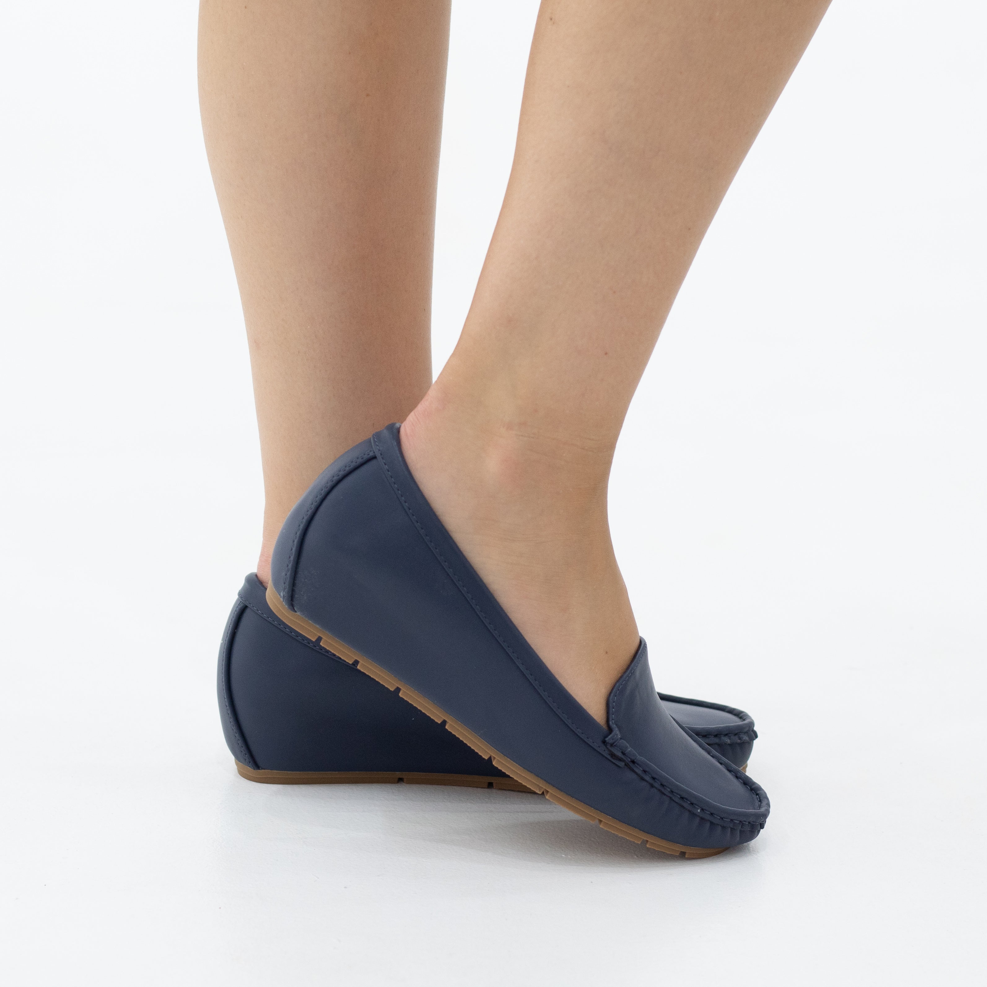 Sally 3cm wedge comfort slip-on moc