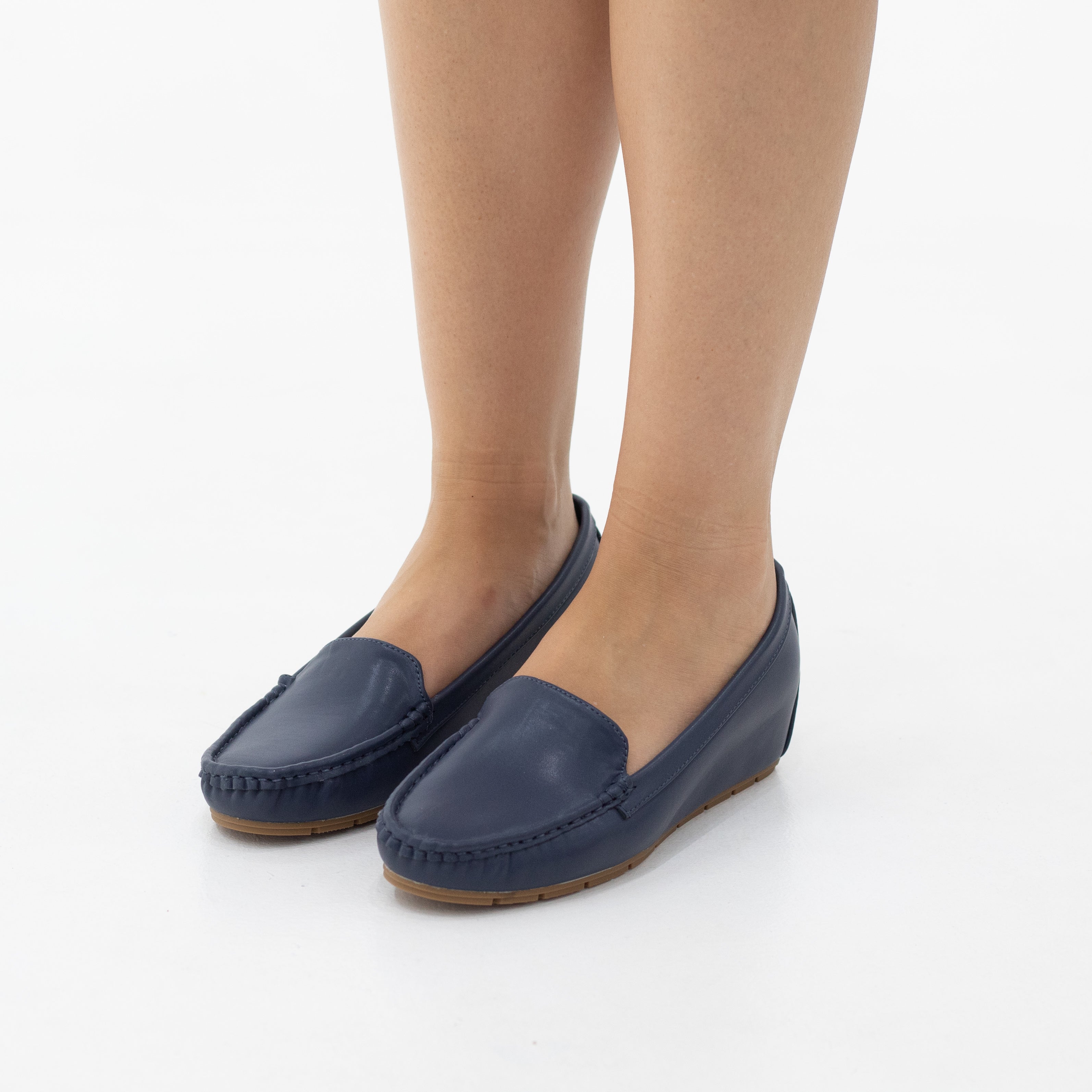 Sally 3cm wedge comfort slip-on moc