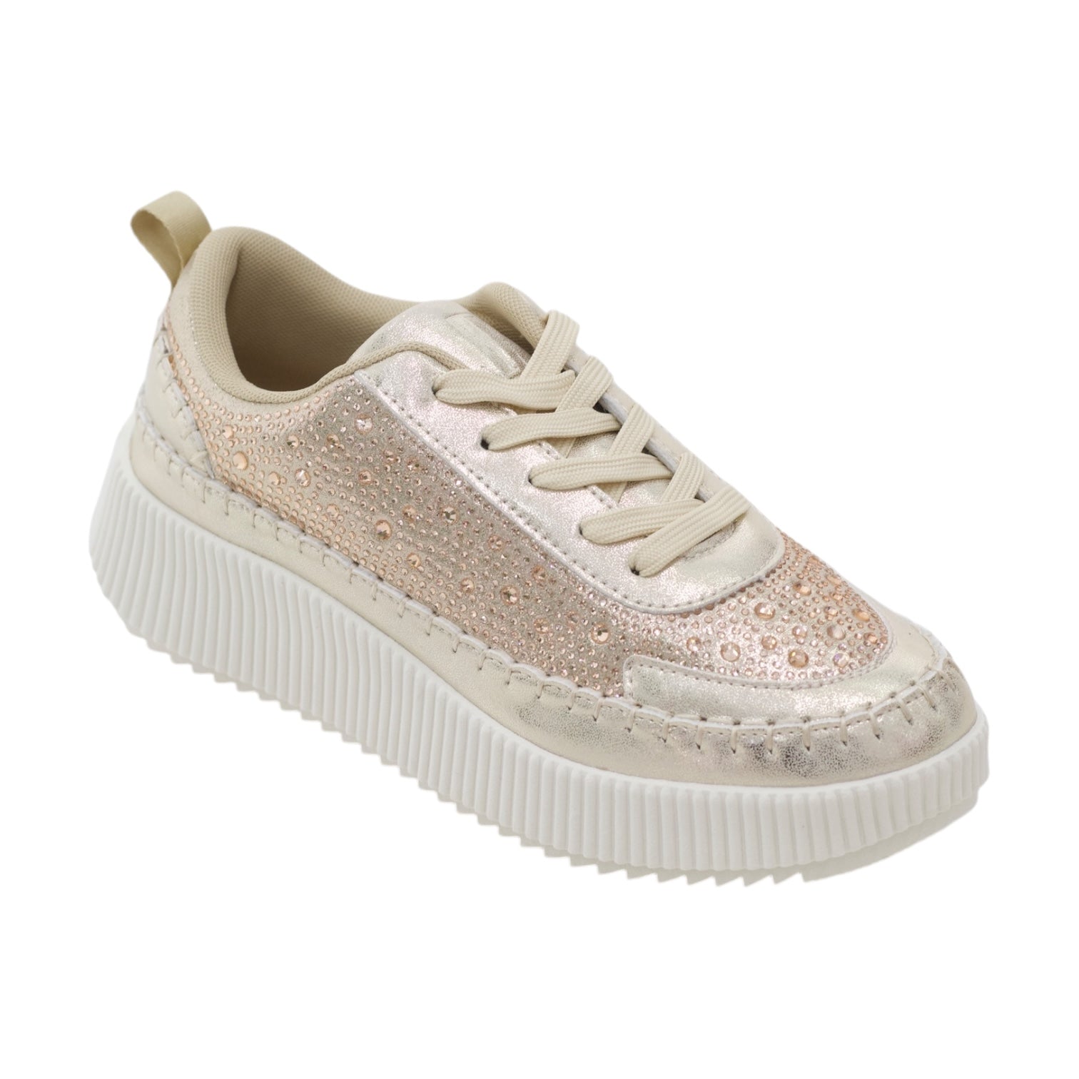 Anika studded casual lace-up sneaker