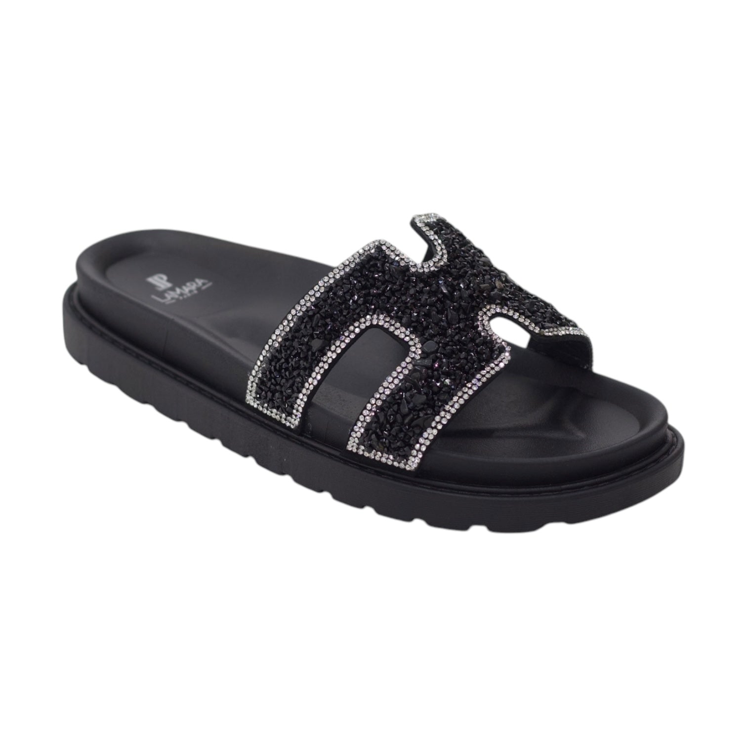 Gerdy slider with diamante detailed bands