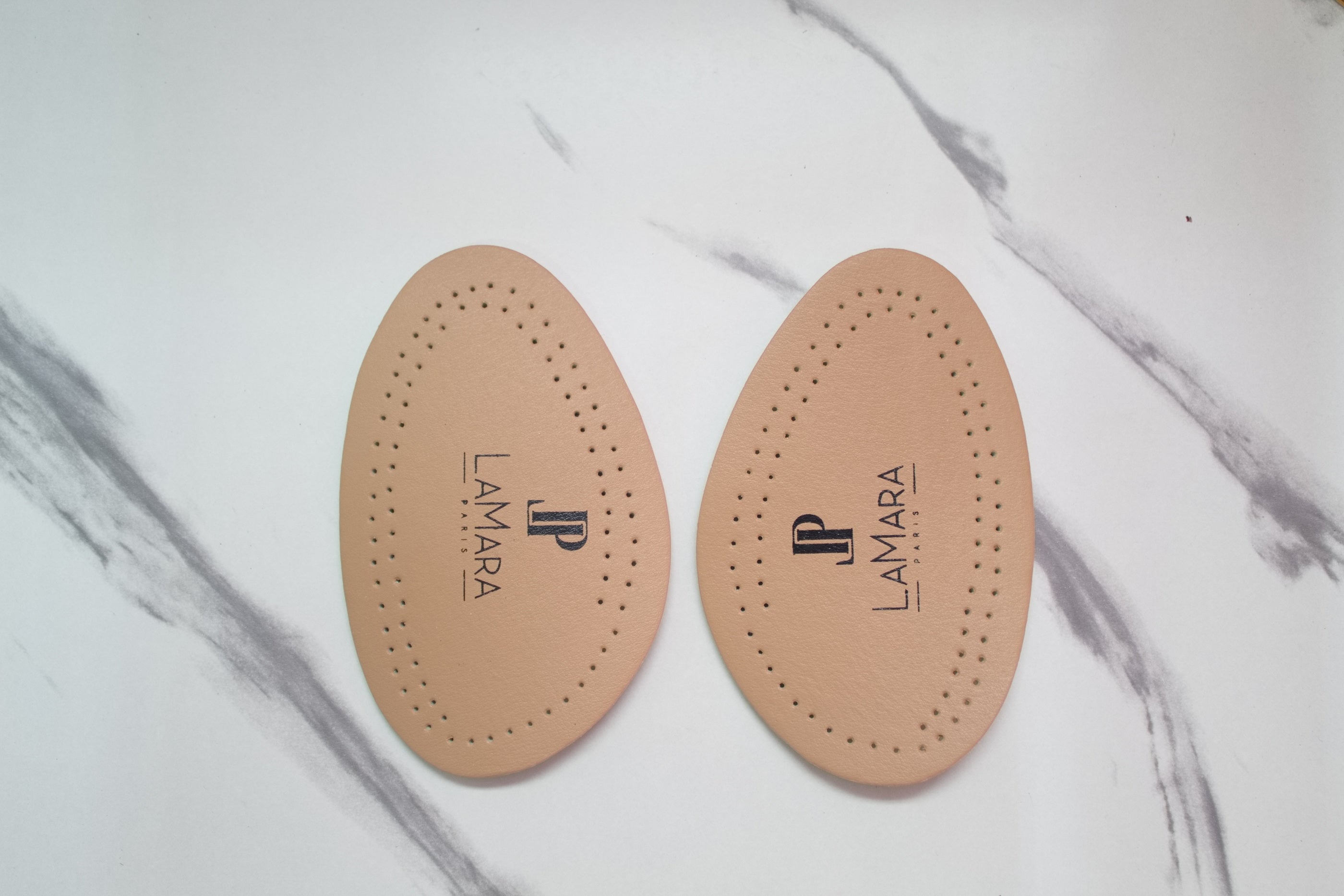 LaMara imported half inner sock beige