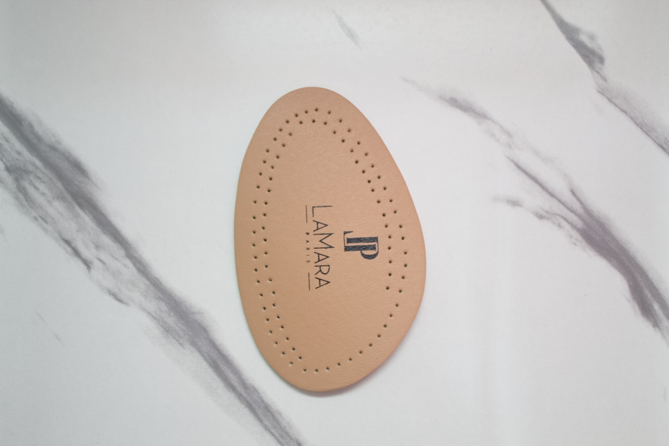 LaMara imported half inner sock beige