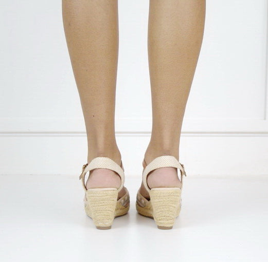 Hiroko S29-1 closed toe wedge sandals pink