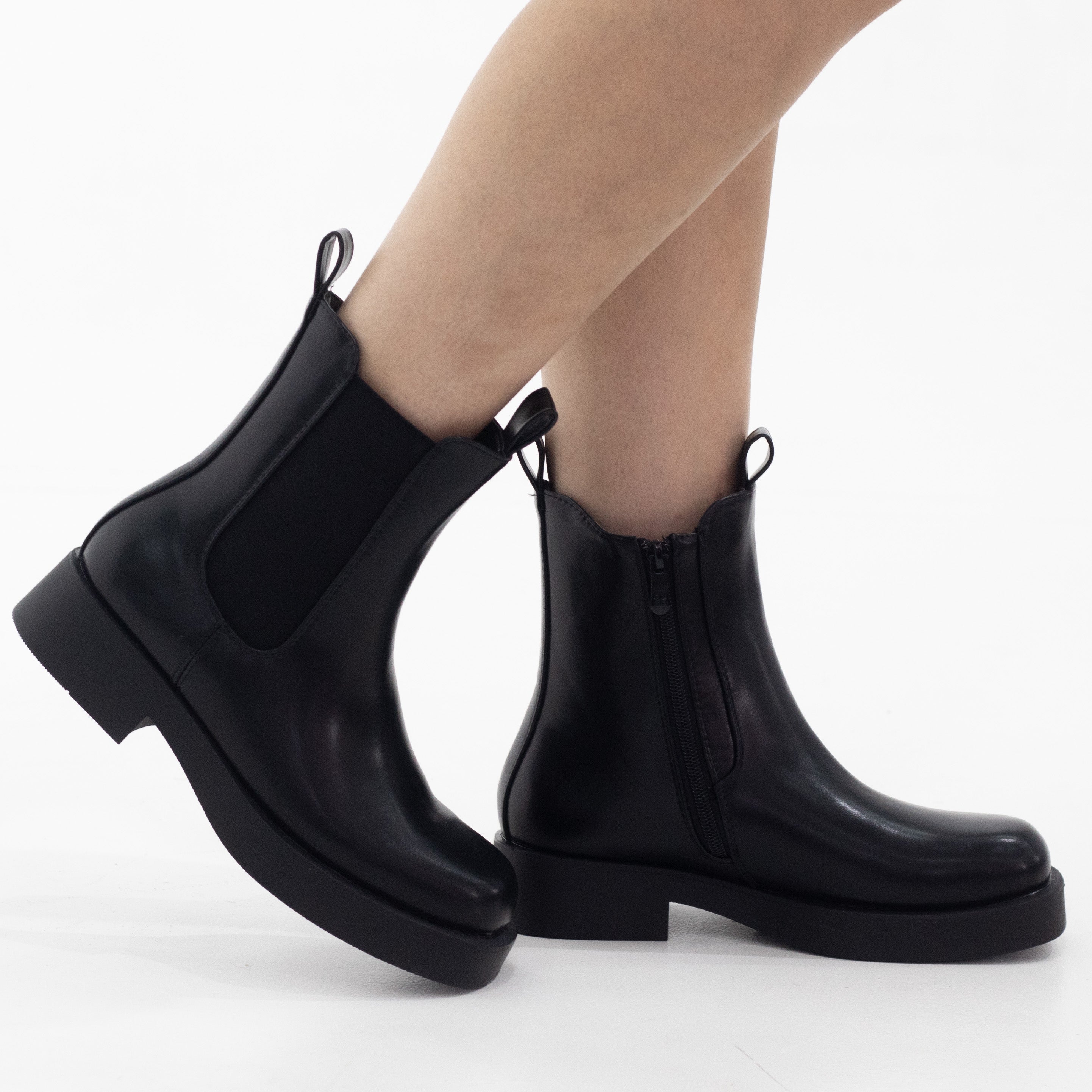 Paddy chuncky funcky chelsea 3.5cm boot black