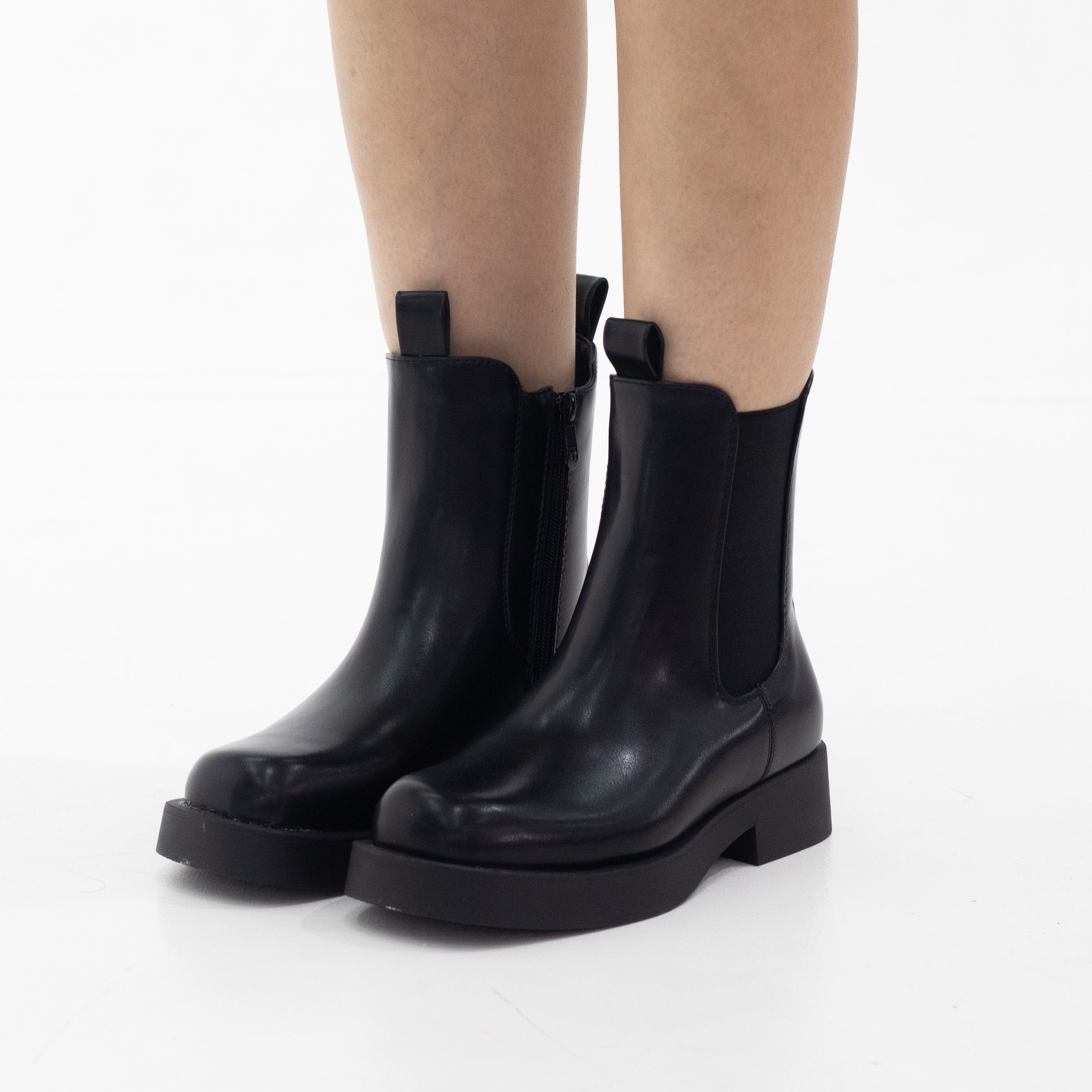 Paddy chuncky funcky chelsea 3.5cm boot black