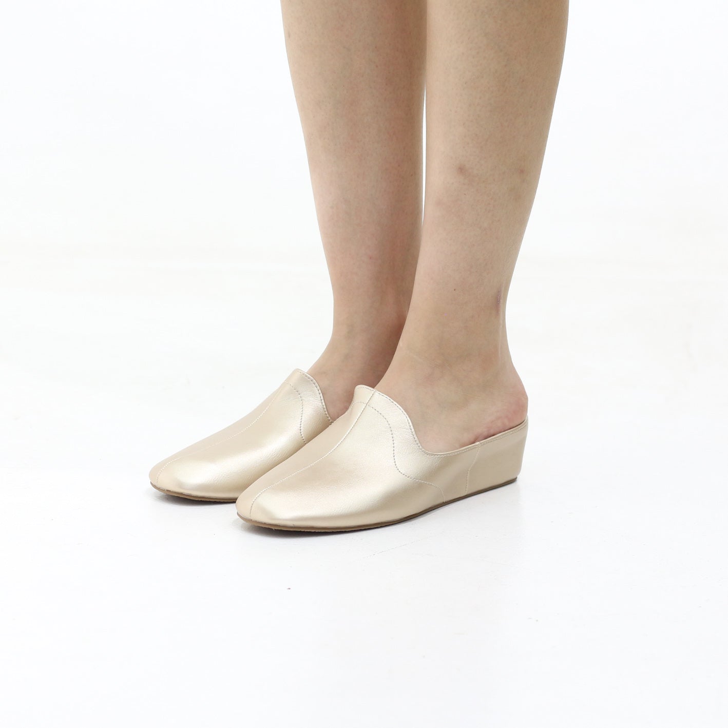 Stassi 4.5cm slip-on mule with Low wedge heel