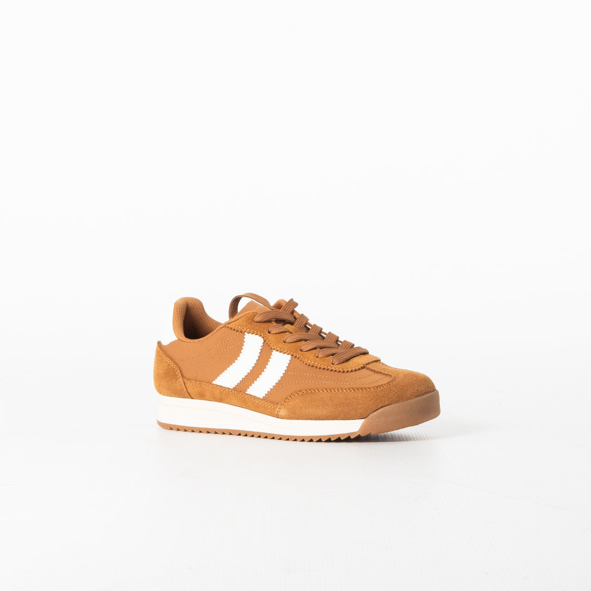 Ruth women's retro stripe sneaker with sporty style