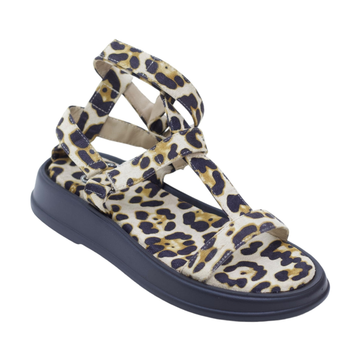 Lite velcro one band strap on chuncky sole