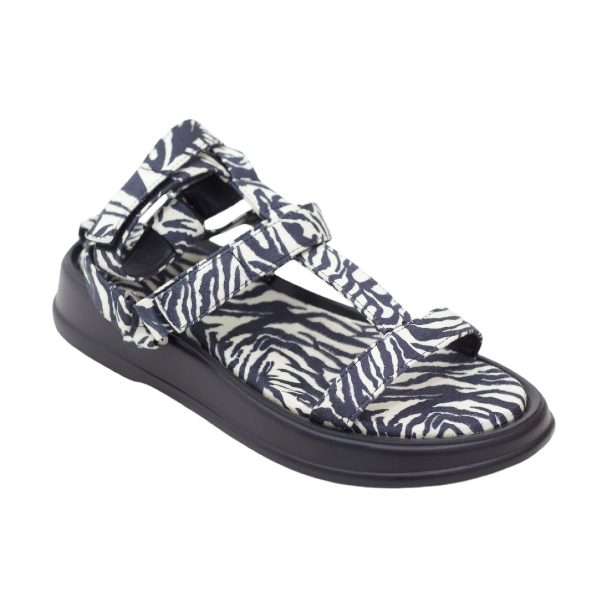 Lite velcro one band strap on chuncky sole