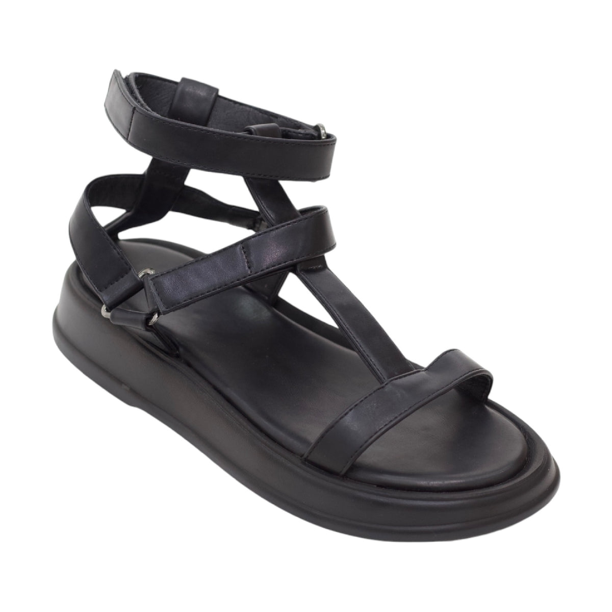 Lite velcro one band strap on chuncky sole