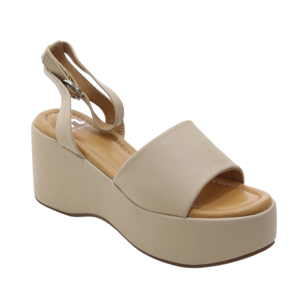 Katra platform wedged  sandals with ankle strap