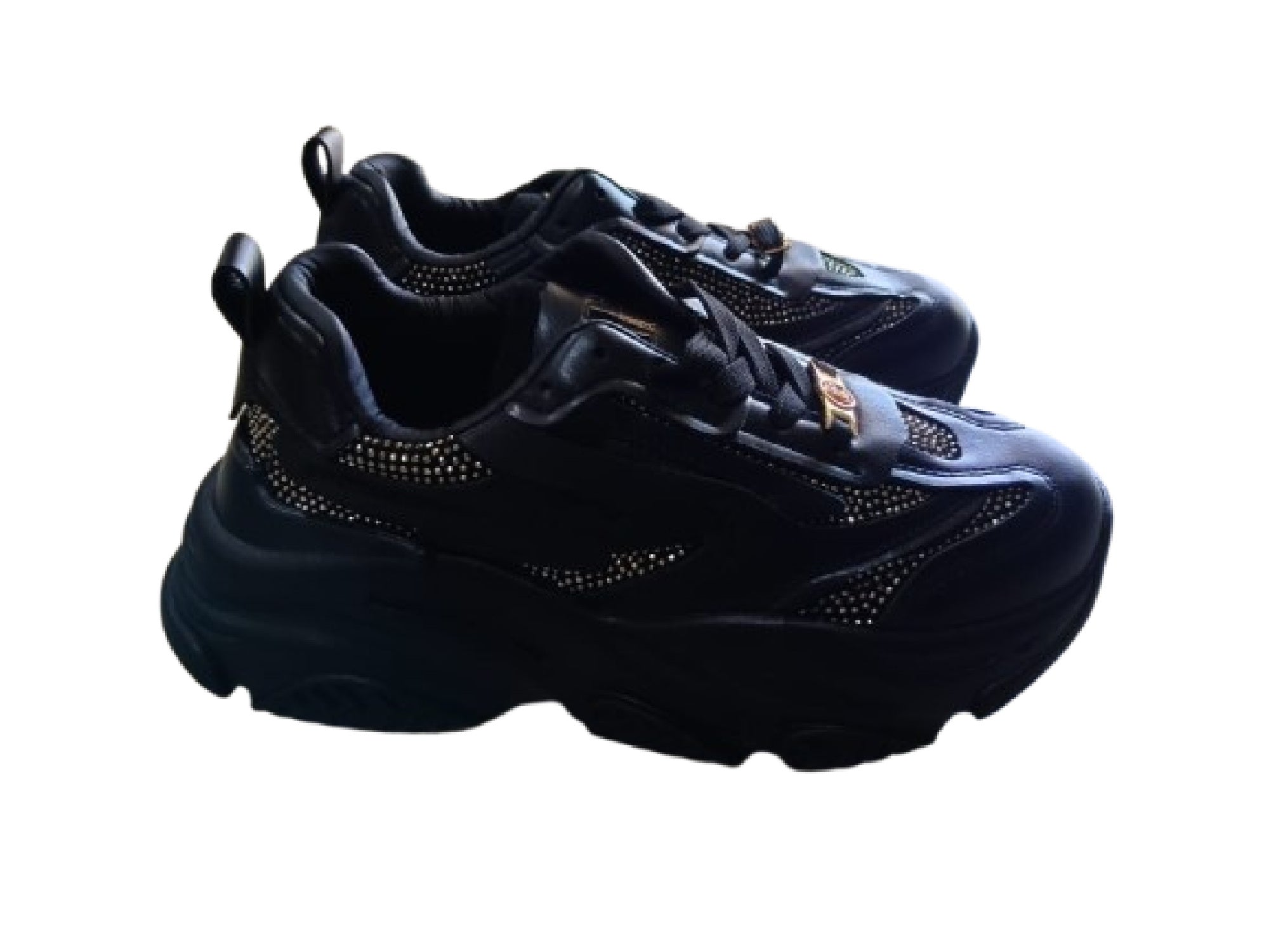 Clara possession diamante lace-up sneaker