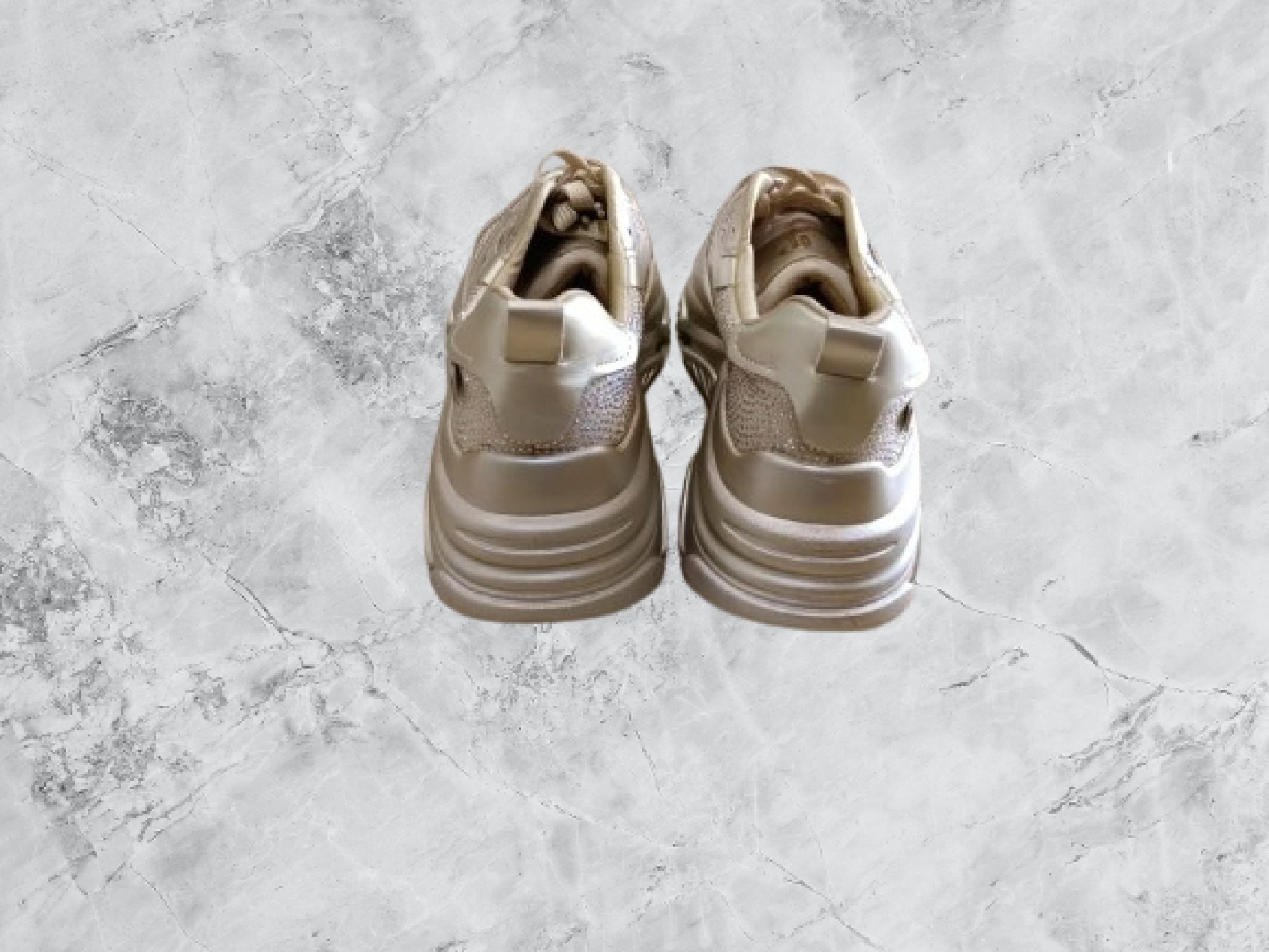 Clara possession diamante lace-up sneaker