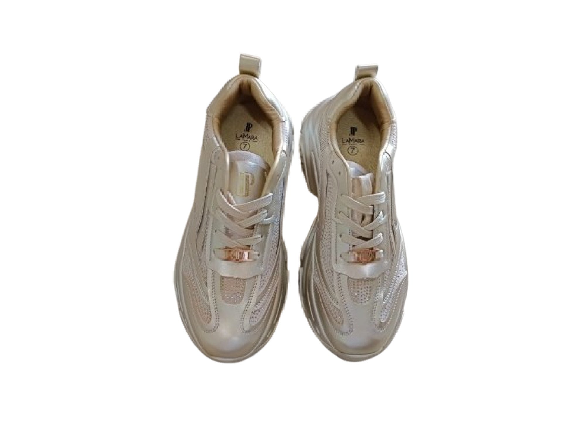 Clara possession diamante lace-up sneaker